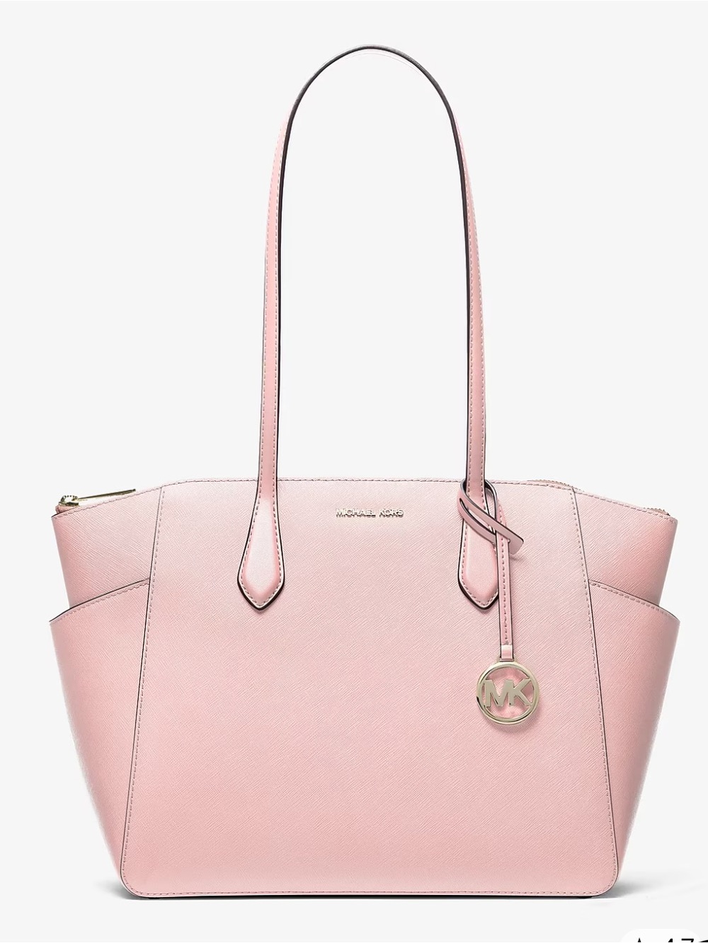 Michael Kors Light Pink Saffiano Leather Tote